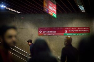 Placa Estação Aeroporto da CPTM