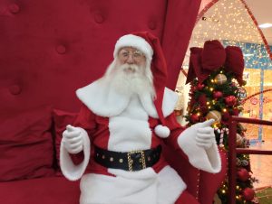 Papai Noel no Internacional Shopping