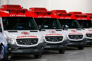 Ambulâncias do Samu