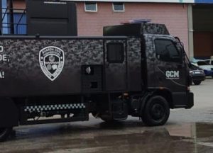 Caminhão da GCM para combater pancadões