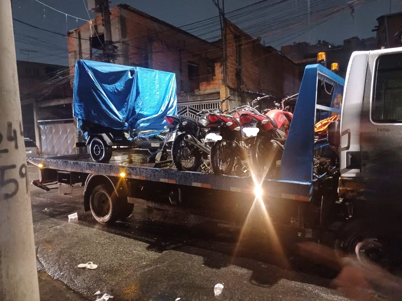 motocicletas apreendidas
