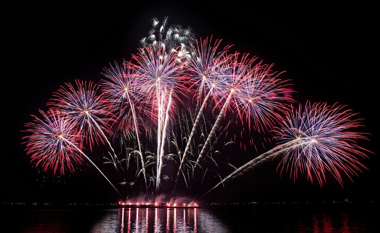 fogos de artifício
