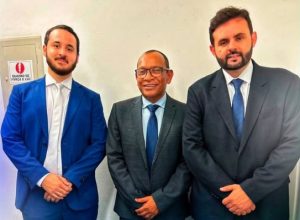 Lucas Sanches, Geraldo Celestino e Carlos Santiago