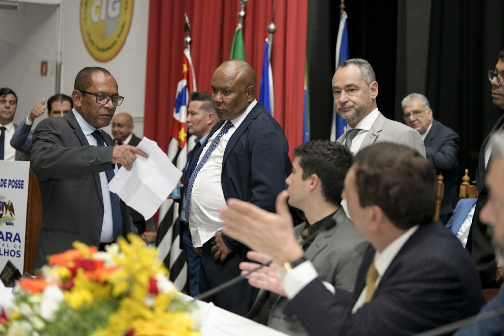 Sessão de posse dos vereadores