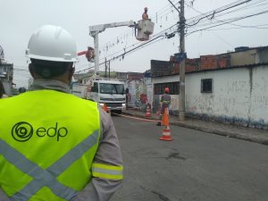 equipe de manutenção de EDP