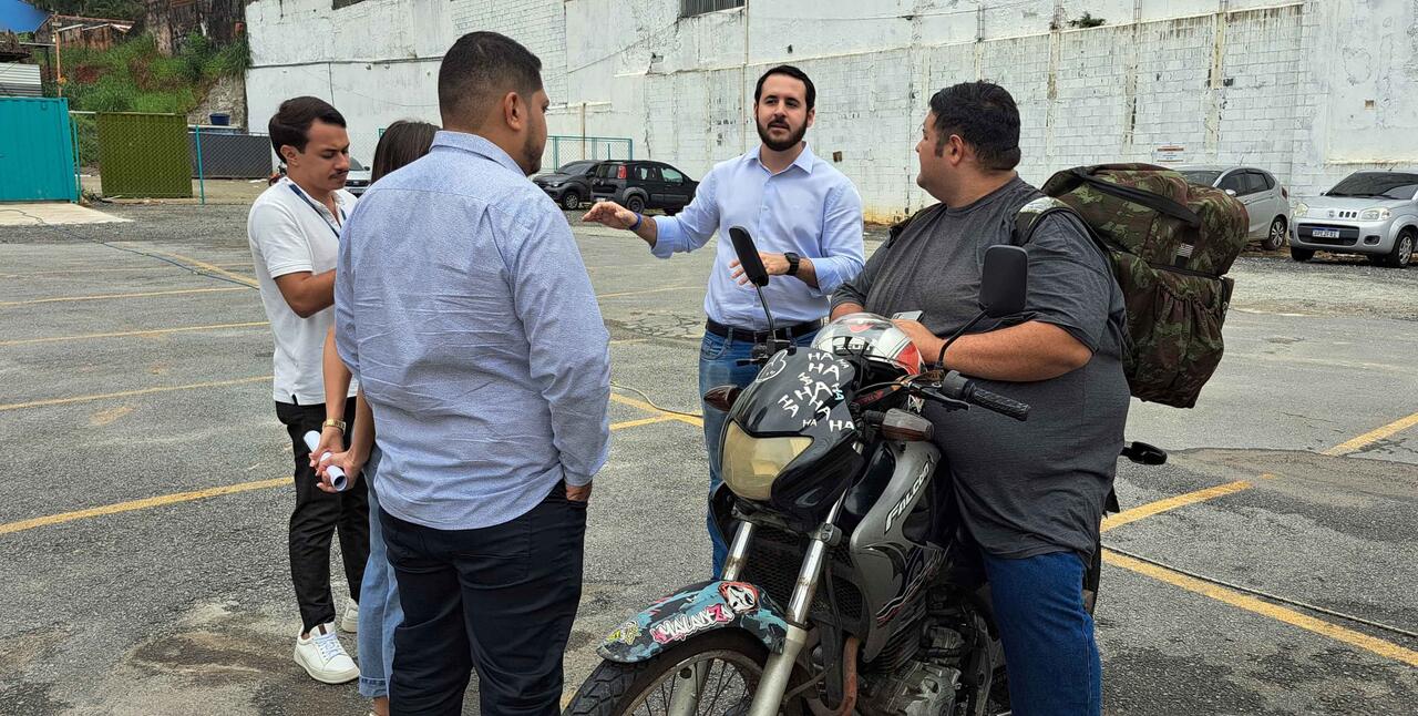 posto de apoio ao motociclista na Vila Augusta