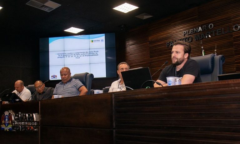 audiência pública da Secretaria da Fazenda na Câmara Municipal