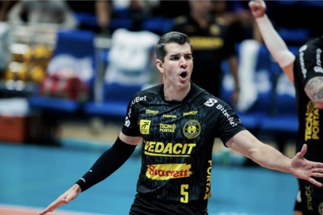 levantador Sandro, do Vôlei Guarulhos