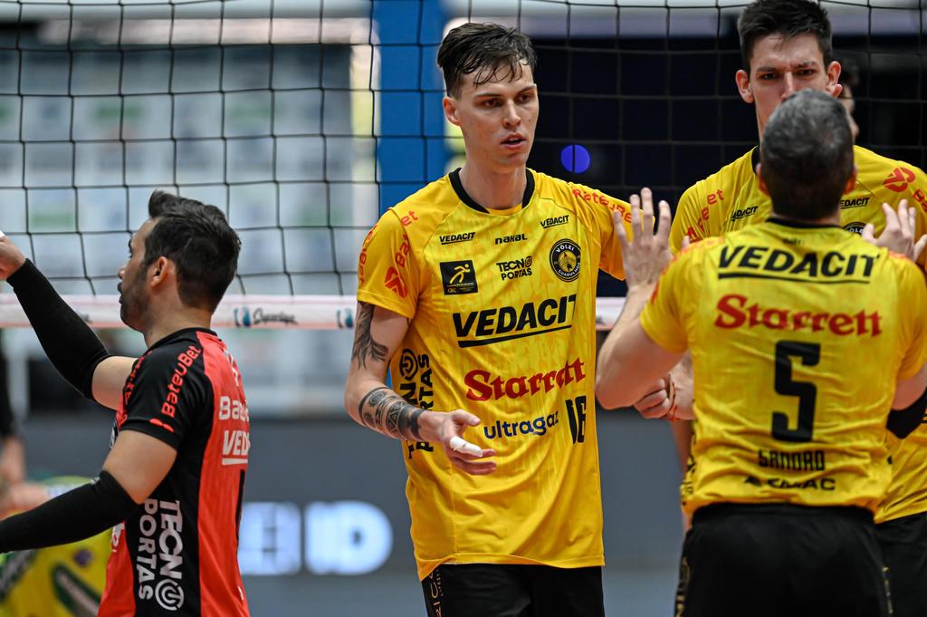 Jogadores do Vôlei Guarulhos