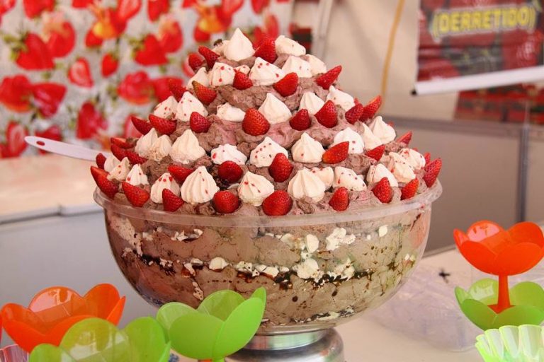 Merengue de Morango