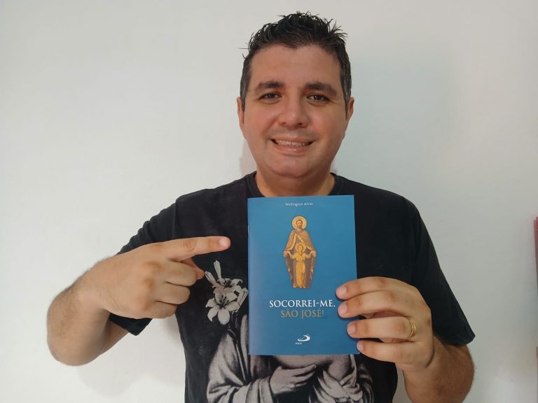 Wellington Alves e o livro Socorrei-me São José