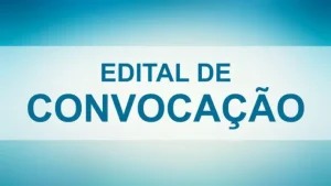 Notícias Edital de convocação