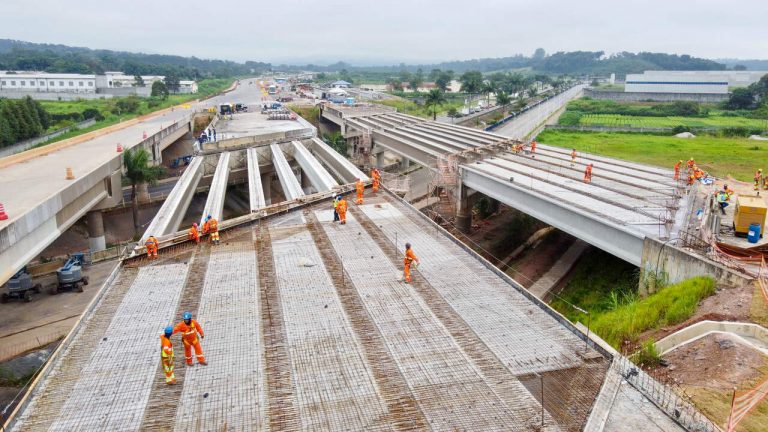 Obras do Rodoanel Norte