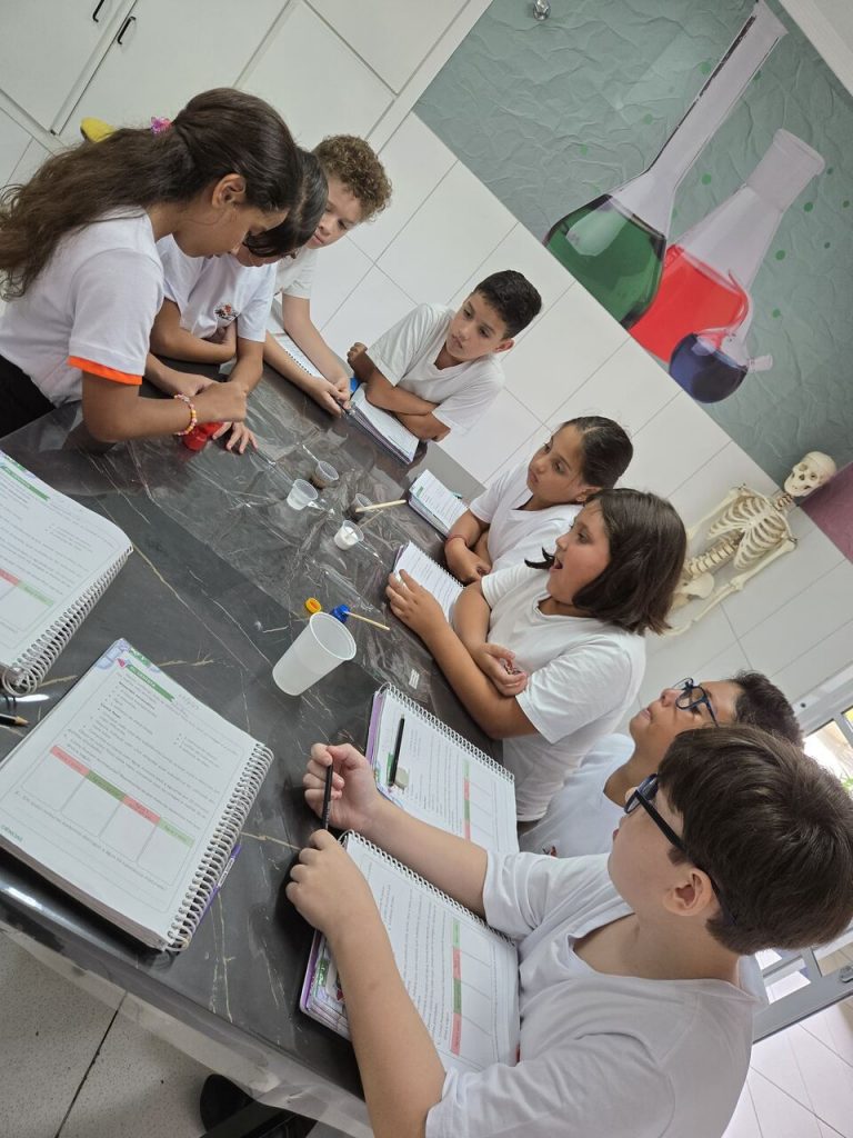 Experiências ajudam estudantes na assimilação de conteúdos Experiências ajudam estudantes na assimilação de conteúdos
