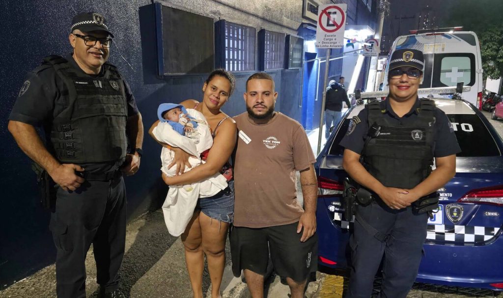 salvamento bebê