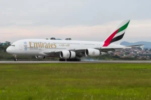Avião A-380 da Emirates