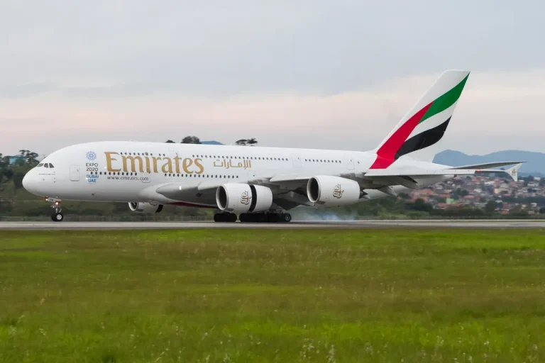 Avião A-380 da Emirates