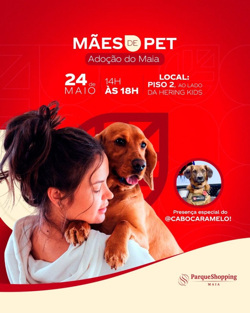 Feira de adoção de pets no próximo sábado no Shopping de Guarulhos