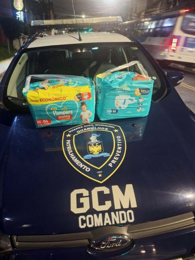 Viatura da GCM - Furto a farmácia