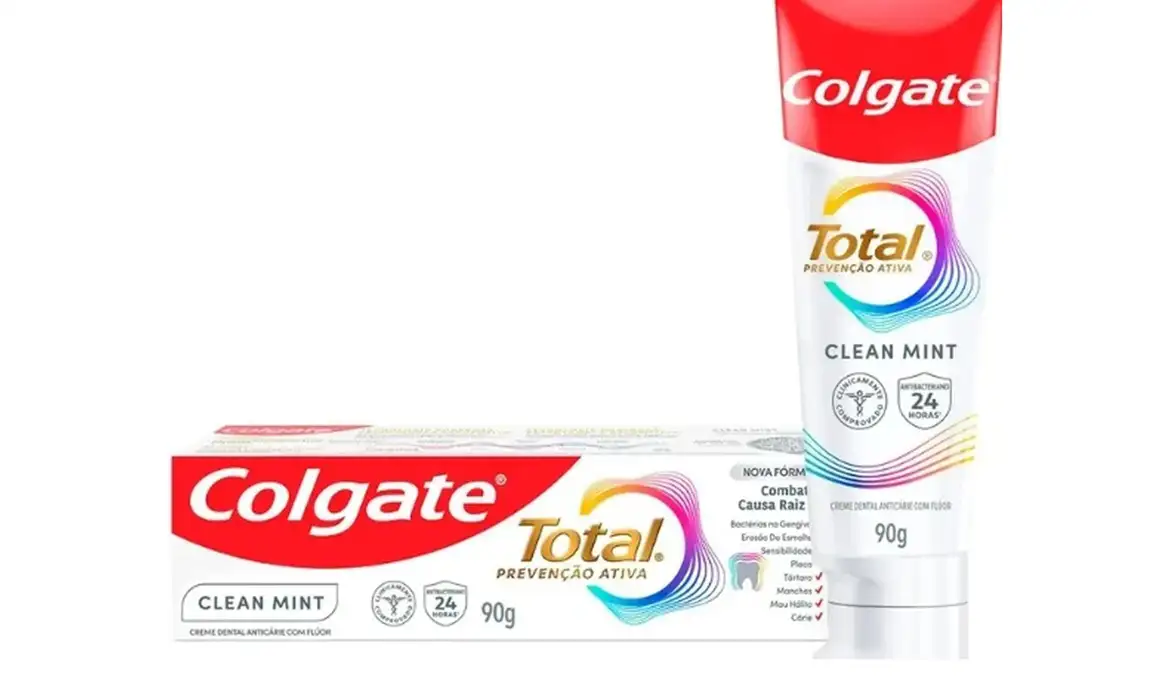 Colgate Total Prevenção Ativa Clean Mint