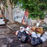 lixo na rua no Jardim Paulista