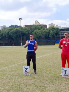 Atleta de Guarulhos em segundo lugar nos Jogos Regionais