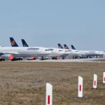 Aviões da Lufthansa