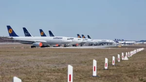Aviões da Lufthansa