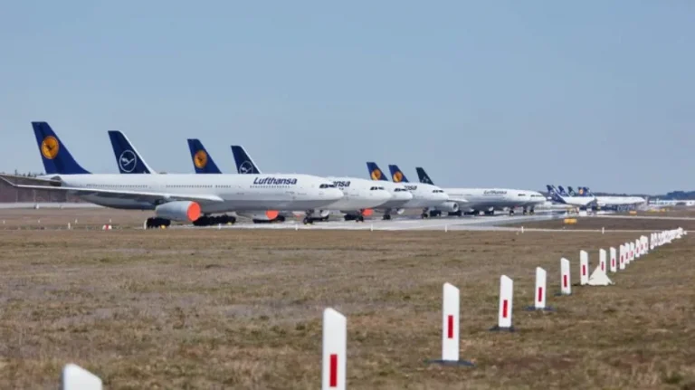 Aviões da Lufthansa