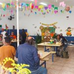 Moradores de rua na unidade Cine Pop