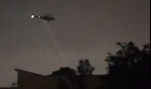 Helicóptero águia da PM no Aeroporto Internacional de Guarulhos