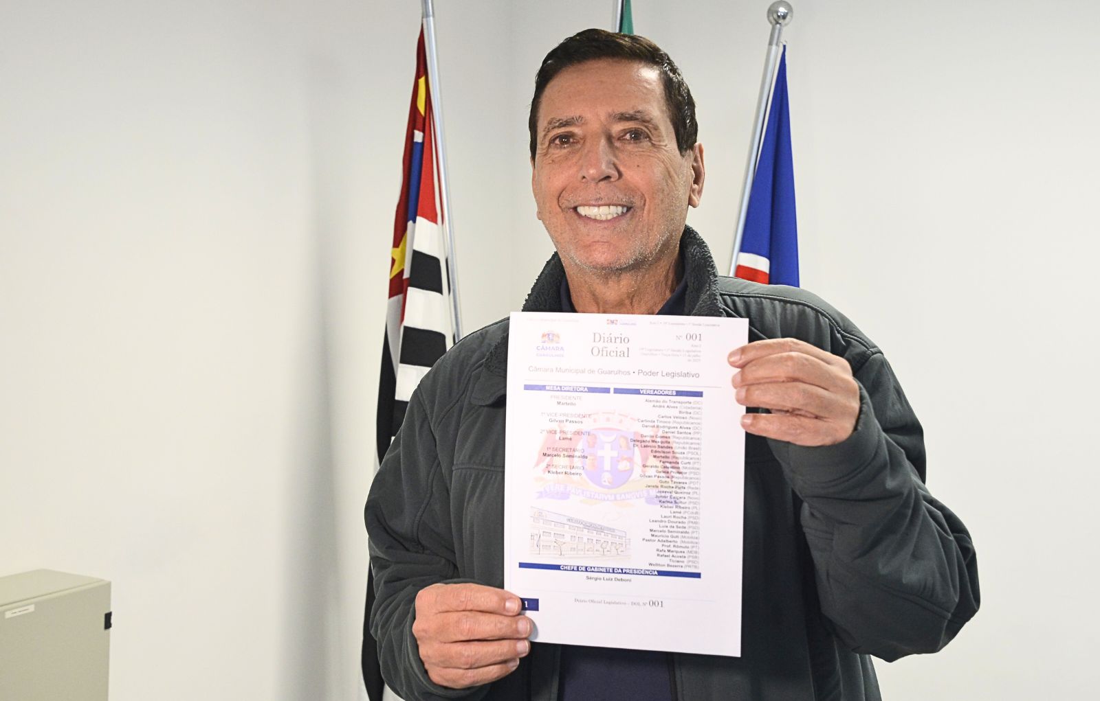 Martello, presidente da Câmara