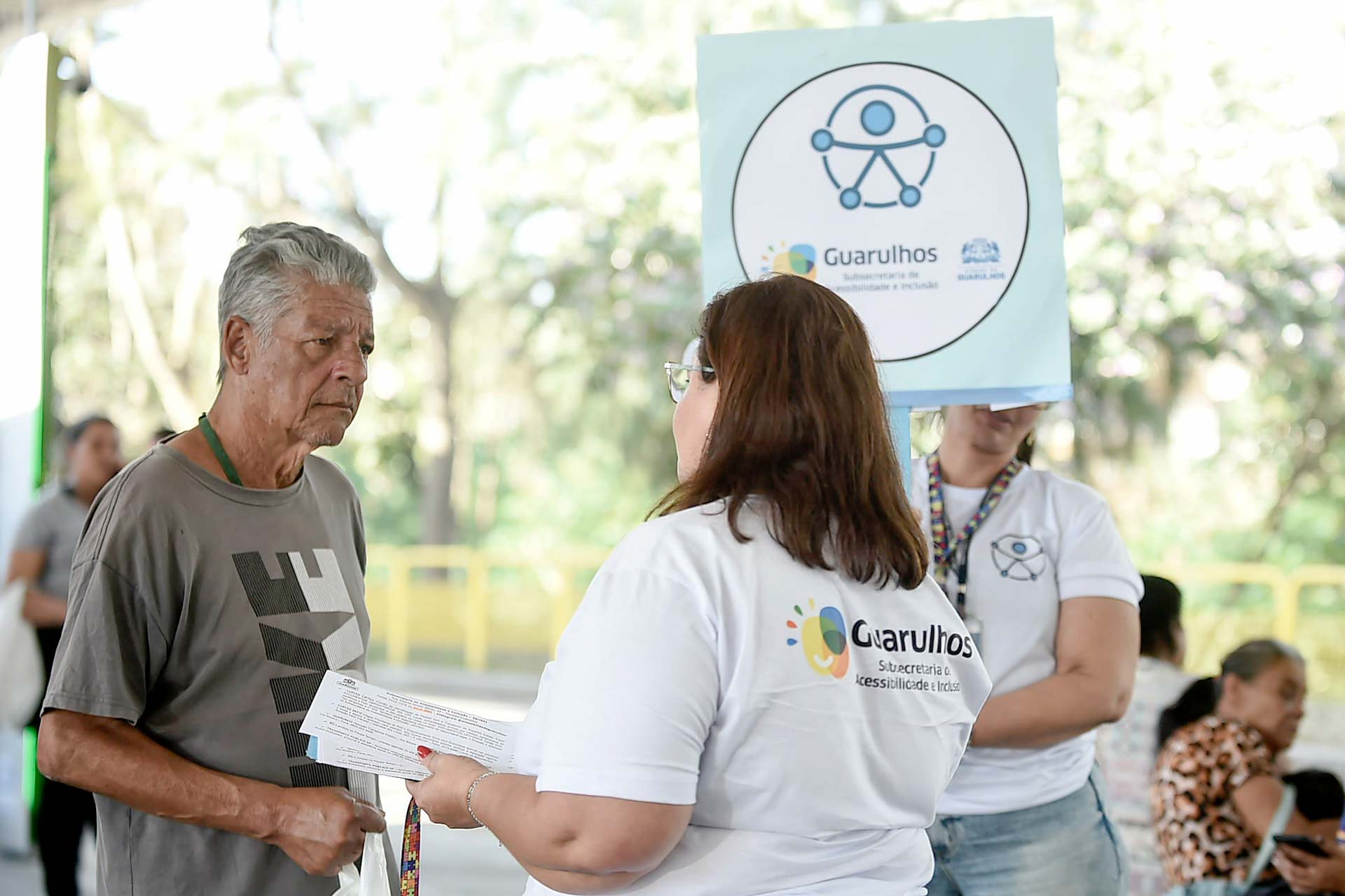 Ação da Acessibilidade Terminal Pimentas