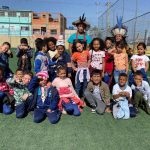 Alunos da EPG Edson Nunes Malecka indígenas
