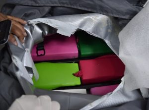Bagagem com cocaína no GRU Airport