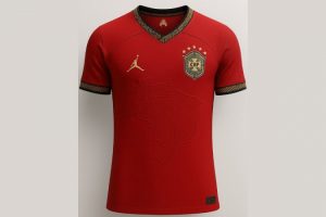 Camisa vermelha Seleção Brasileira
