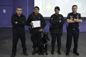 Canil GCM comemora 18 anos - equipe