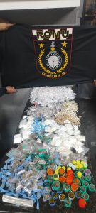 Entorpecentes-apreendidos com traficante no Jardim Santa Mena