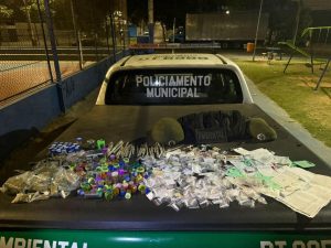 GCM apreende drogas no Jardim das Nações