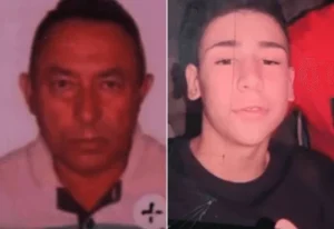 Idoso autor de homicídio e adolescente Pedro que morreu