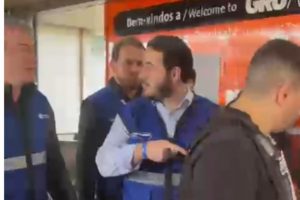 Lucas Sanches (PL) no Aeroporto de Guarulhos
