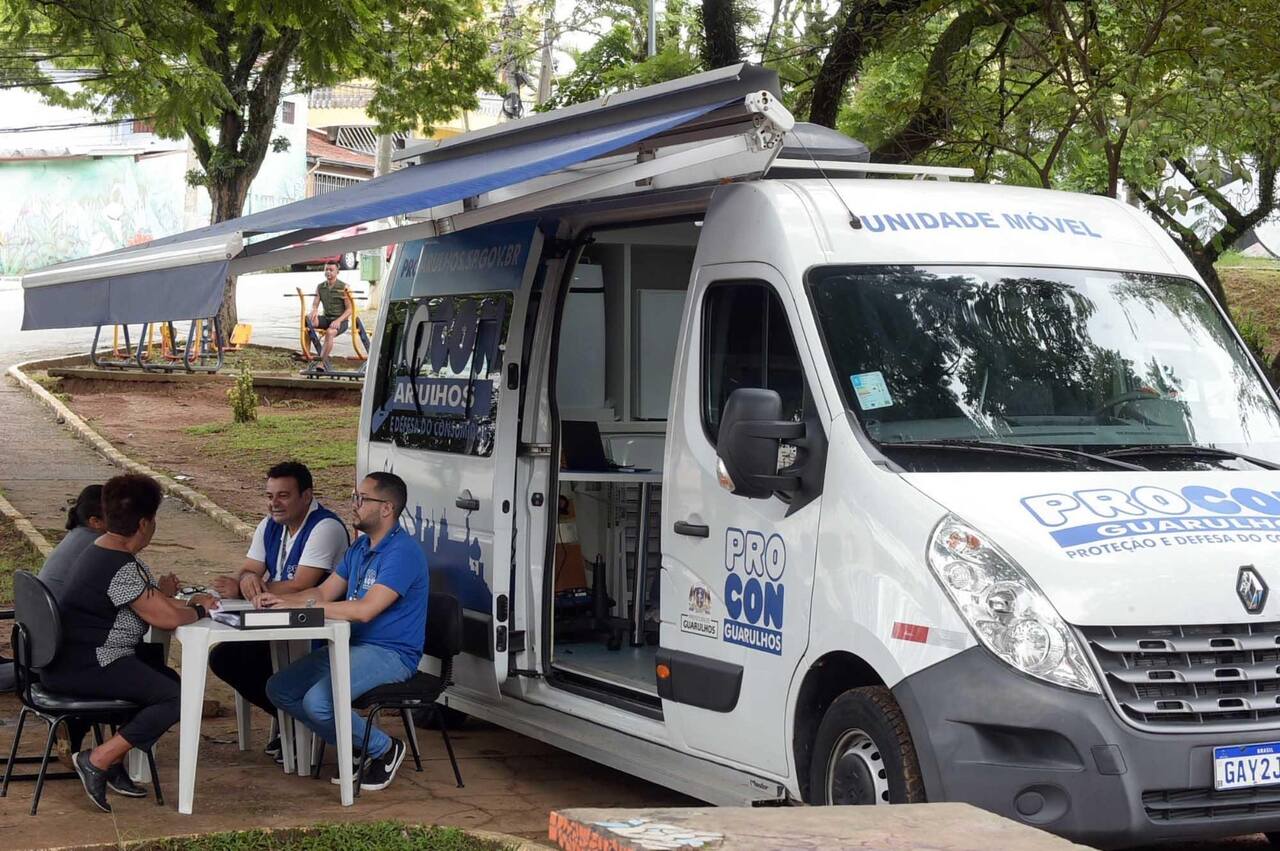 Procon Unidade Móvel no bairro Água Chata