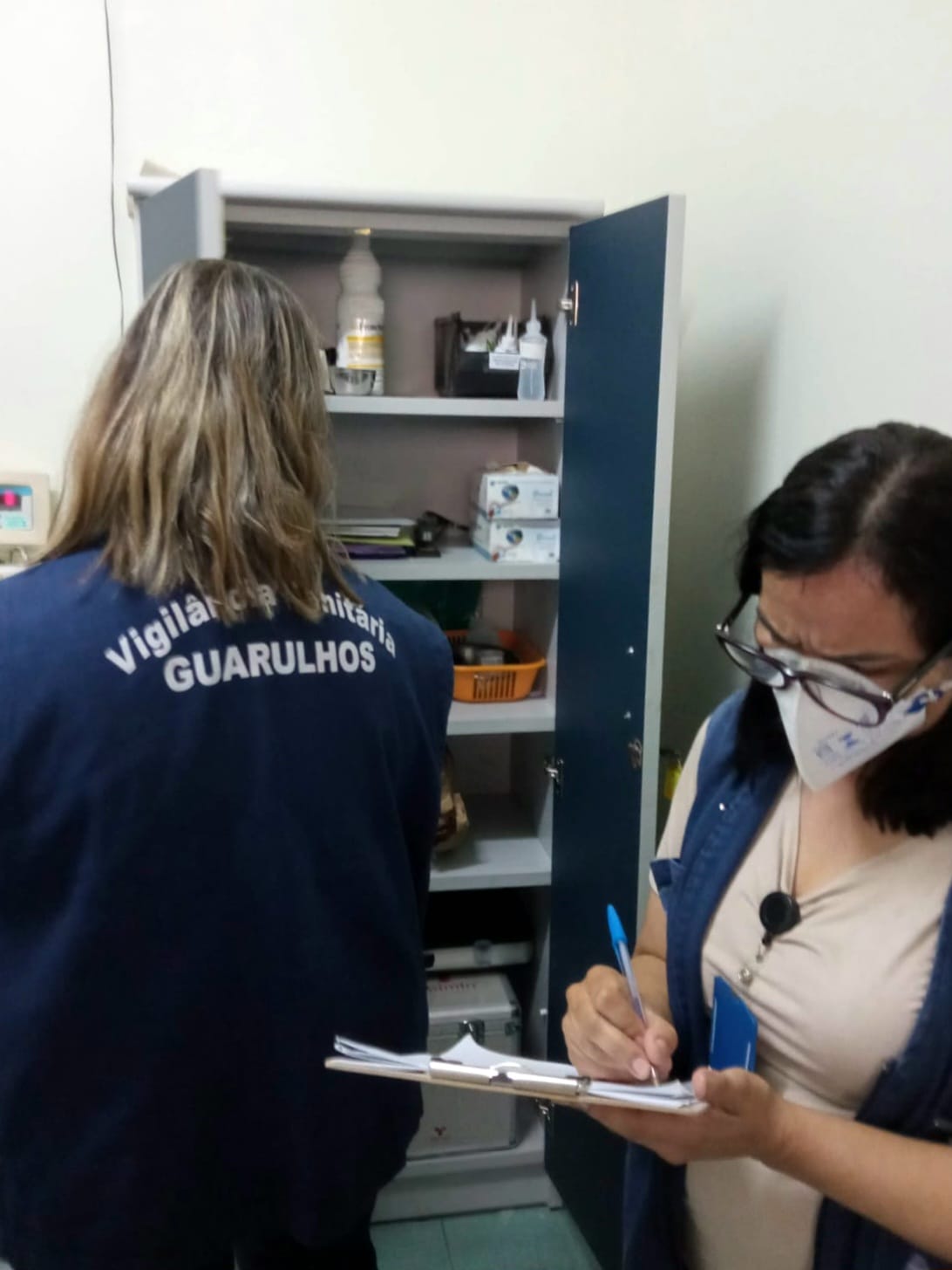 Agentes da Vigilância Sanitária em Guarulhos