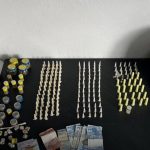 200 porções de drogas prontas para a venda