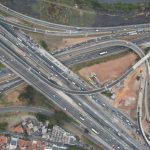 Alça de acesso da Fernão Dias à Via Dutra, em Guarulhos