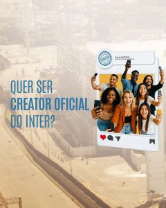 Creator oficial do internacional Shopping x promoção