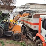 85 toneladas de descarte irregular na Vila Paraíso