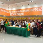 Doação campanha de agasalho