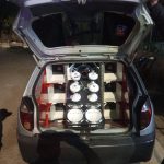 GCM carros com caixas de som adulteradas