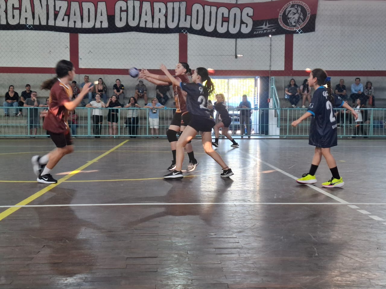 Handebol feminino Olimpíada Colegial